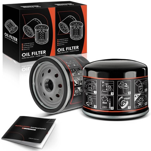 2x Engine Oil Filter for Chevrolet Silverado 2500 HD Silverado 3500 10K Miles