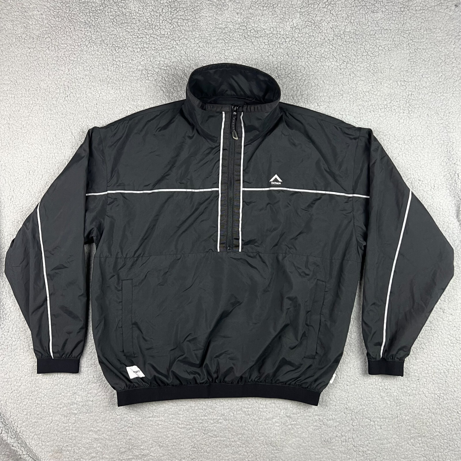 ジャケット・アウター WTAPS WINDBREAKER jacket L size WTAPS Windbreaker Mens 02 Medium M Black Keeper Jacket