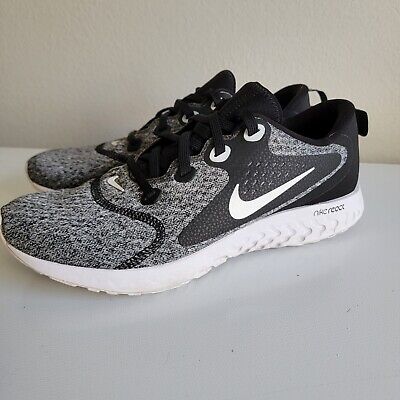 nike legend react 2 black anthracite grey men running shoes sneakers at1368 002 193898392713