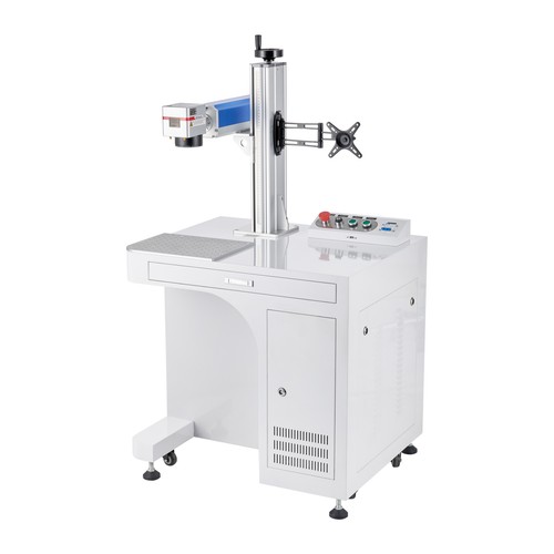 Secondhand 50W 12x12 FIber Laser Marking Engraving Machine Metal Engraver