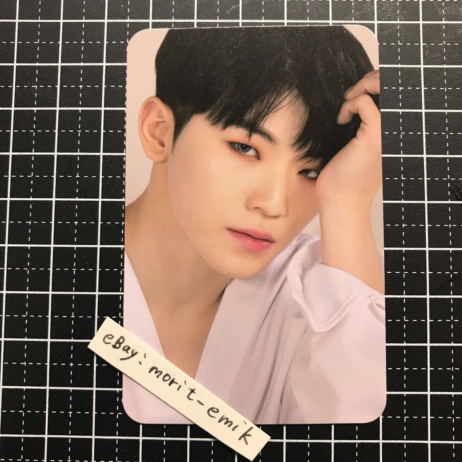SEVENTEEN woozi ウジ　トレカ アメリカ US限定 weverse WOOZI SEVENTEEN ao+ Collaboration official photo card PC