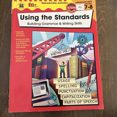 Using The Standards Building Grammar & Writing Skills 7/8 Workbook Language Arts