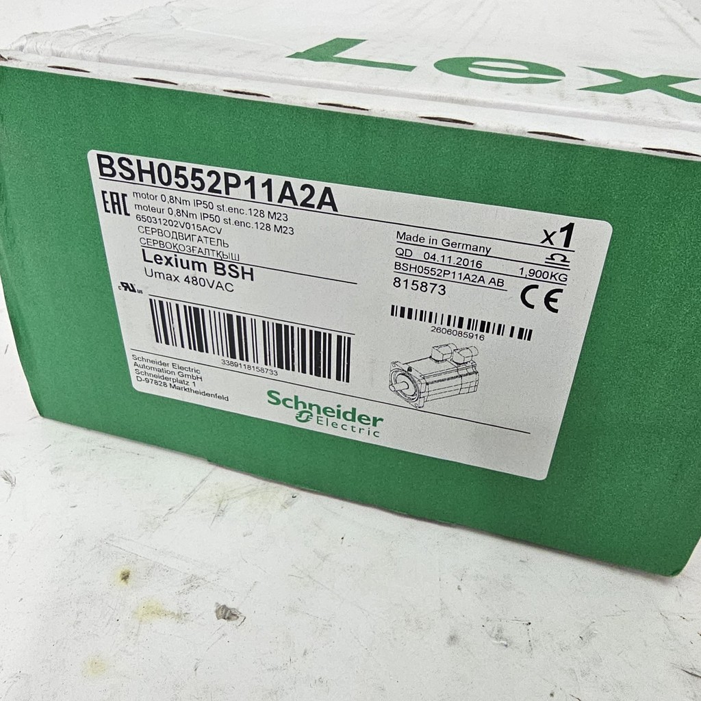 Schneider Electric BSH0552P11A2A Lexium Servo Motor — 4