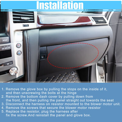 HVAC Blower Motor Resistor AC Blower Control Module for Ford Explorer 2002-2007