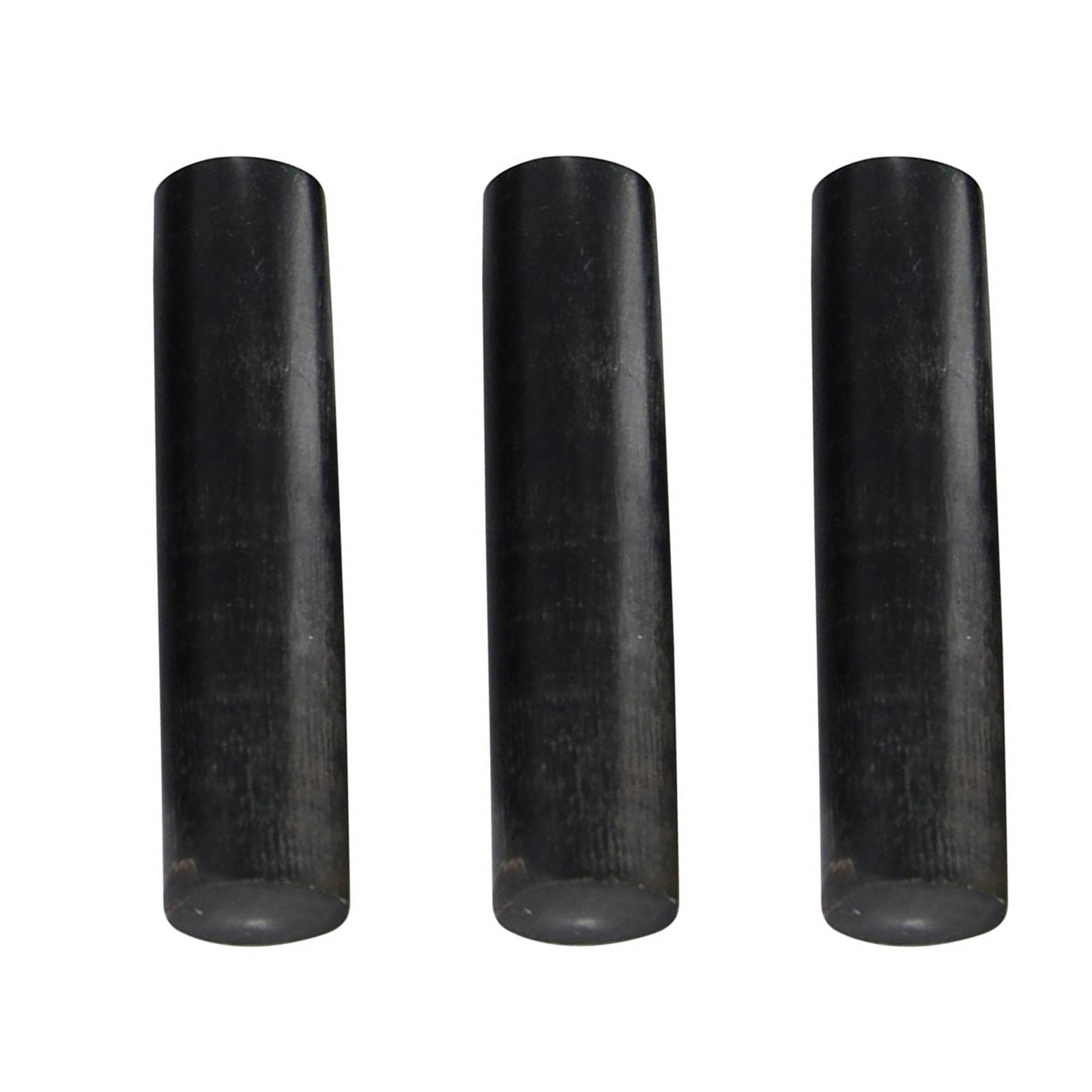 3pc Natural Bovine Horn Rolls 2.76