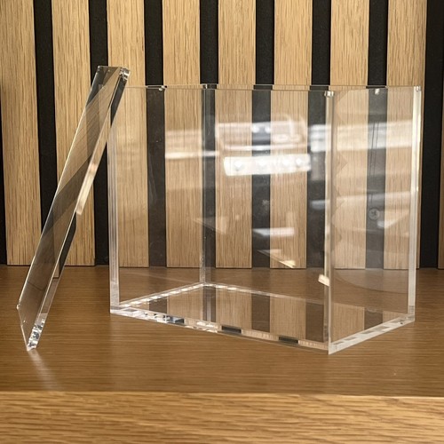 Pokemon Booster Box Acrylic Display Case Magnetic Max Clarity 99% UV Rejection