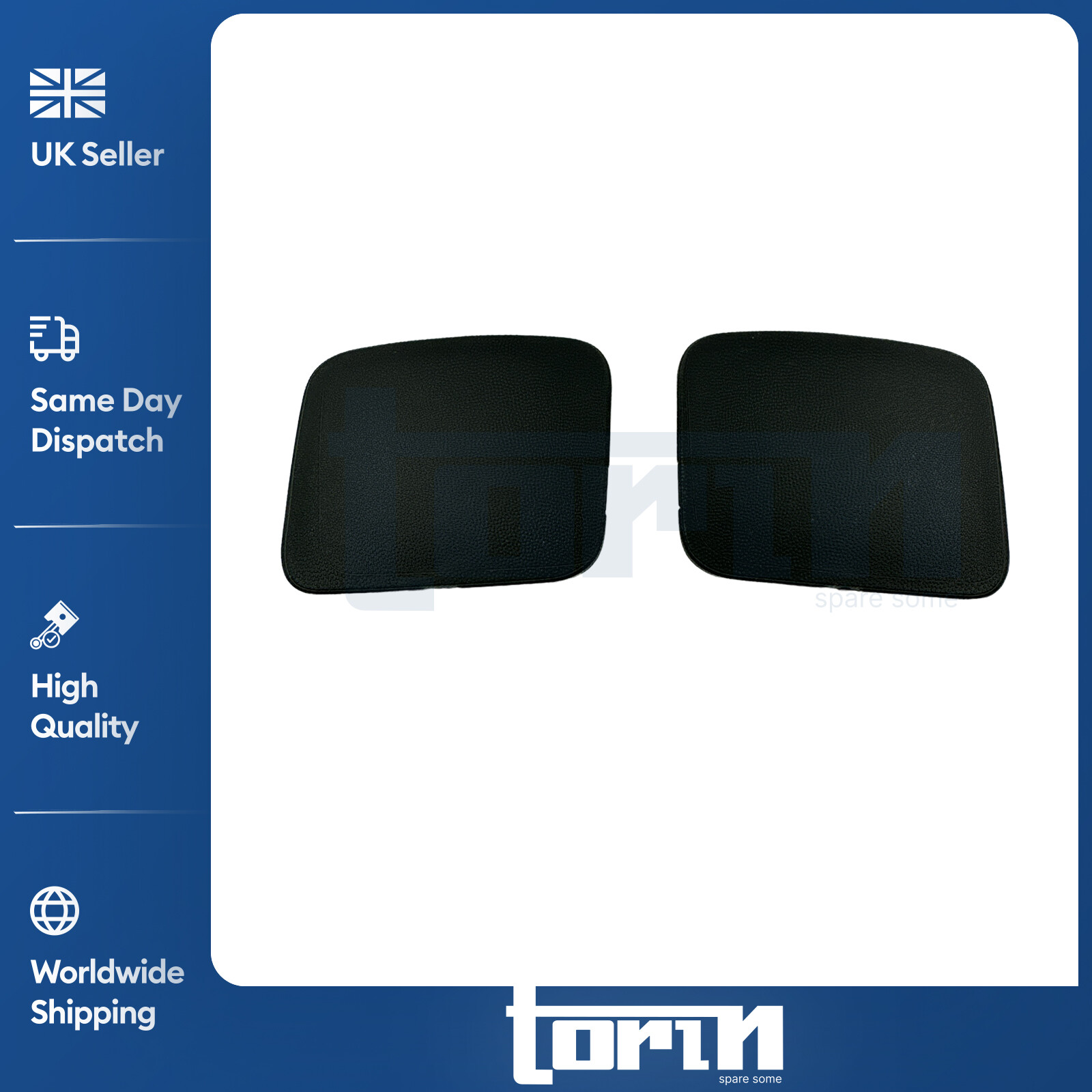 Front Bumper Cover Towing Eye Cap L & R  Pair For Ford Transit Connect 06-09