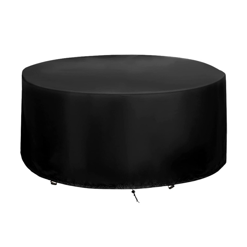 Round Dust Cover Chair Table Outdoor Waterproof Patio Table Furniture Set Covers