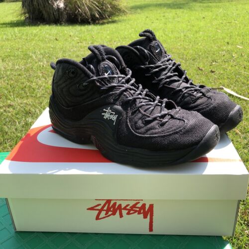 Size 8.5 - Nike Stussy x Air Penny 2 Black | eBay Size 8.5 - Nike Stussy x Air Penny 2 Black | eBay