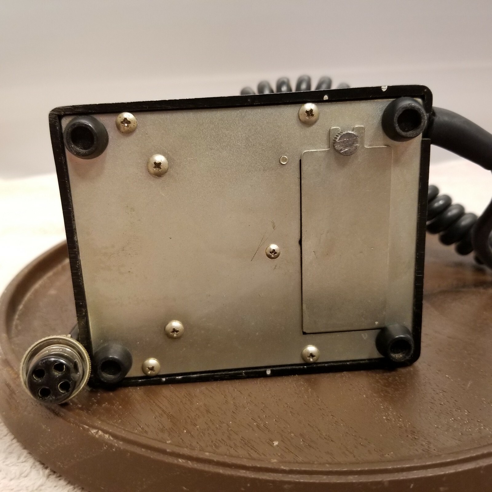 Sylvania SDX-200 Amplified Uni- Directional  Desk Microphone Untested Parts