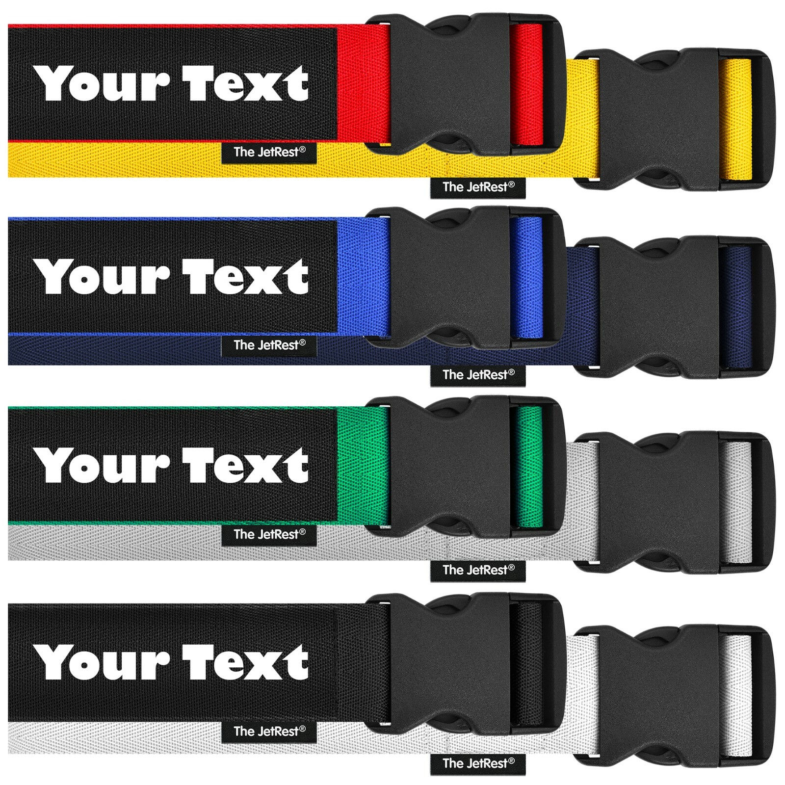 personalised suitcase straps