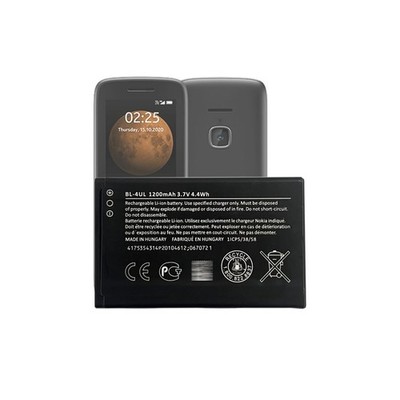 MUKUZI AKKU Compatible with Nokia Microsoft Lumia 3310 225 500 230 Alta 1200 ...