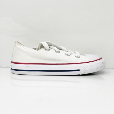 

Белые повседневные кроссовки Converse Boys Chuck Taylor All Star OX 7J256, размер 8, Белый, Chuck Taylor All Star OX