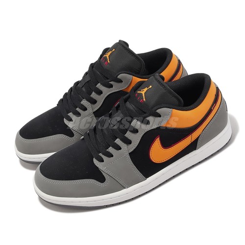 

Мужская повседневная обувь Nike Air Jordan 1 Low SE AJ1 Vivid Orange LifeStyle FN7308-008, Grey, Air Jordan 1 Low Se