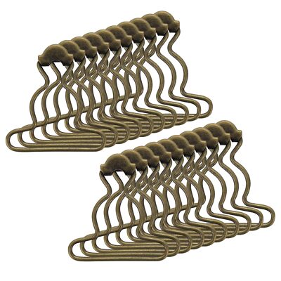 20 Pcs Overall Clasp Replacement 1.5Inch Overall Suspender Dungaree Buckle Clips
