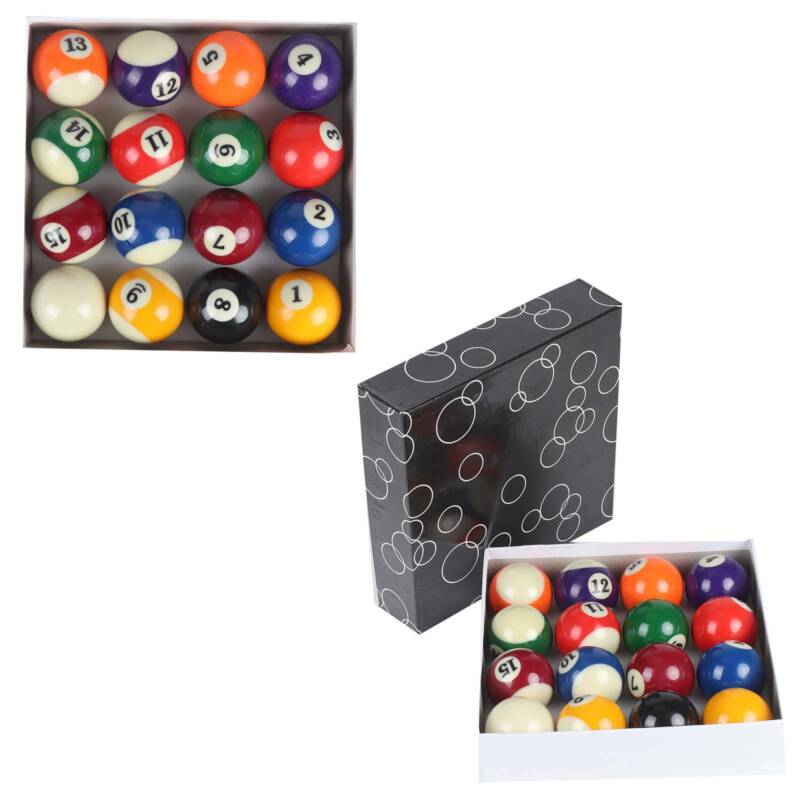 Billard Kugelsatz Pool Kugeln Kugel Set Pool 57,2 mm Turniergröße NEU