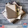 Eleven Discs Junior Pocket Dividers for Discbound Notebooks fits Circa, Arc, TUL (Black Semi-Transparent, Set of 5)