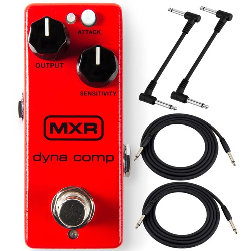 MXR M291 Dyna Comp Mini Compressor Effects Pedal Kit with 4