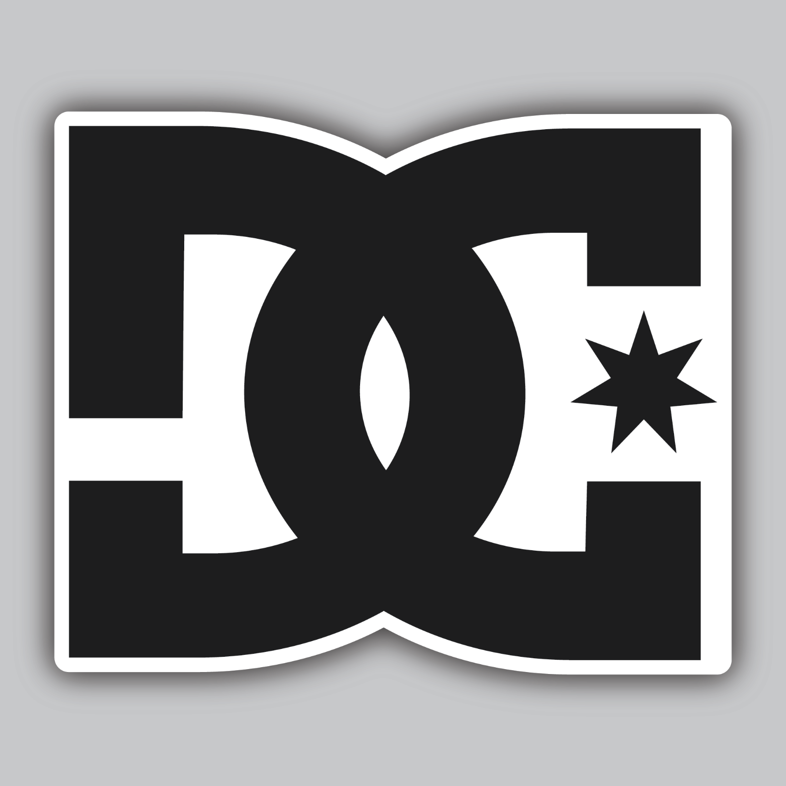 DC Shoe Co USA Vinyl Sticker/Decal -Skateboarding -Snowboarding -Surfing -BMX