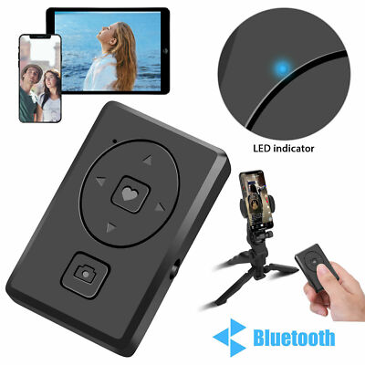 Mini Wireless Camera Shutter Remote Control Selfie for Bluetooth iPhone Android
