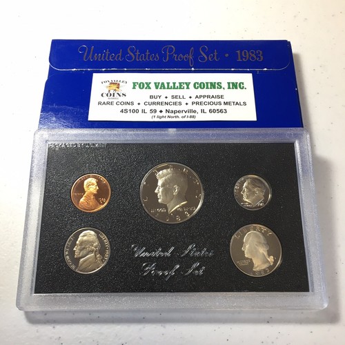1983-S PROOF SET UNITED STATES MINT IN ORIGINAL U.S GOVERNMENT