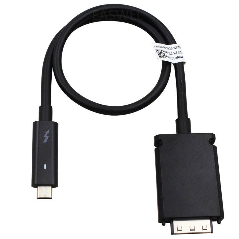 Replacement Thunderbolt Usb-c Cable For Dell Dock Tb15 Tb16 K16a 05t73g 3v37x