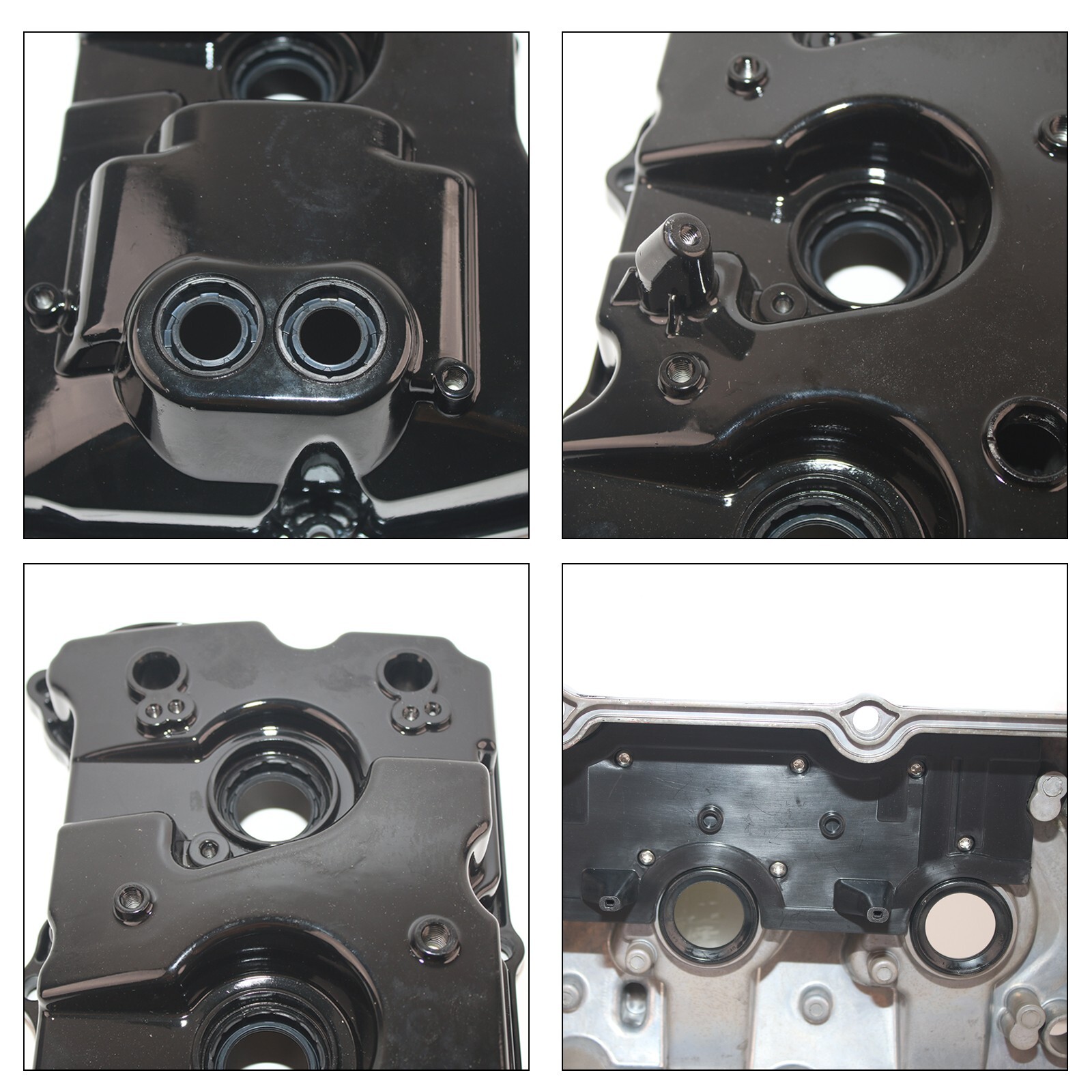 LH & RH Aluminum Valve Covers Set for 2013-2016 Ford F-150 15-17 Expedition 3.5L