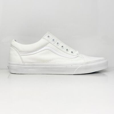 

Vans Mens Off The Wall 508731 Белая повседневная обувь Кроссовки Размер 10, Белый, Off The Wall