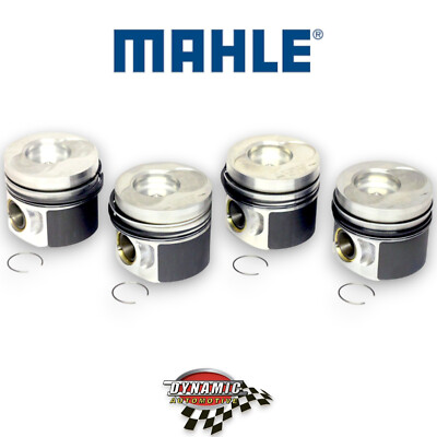 4X MAHLE 79.51MM PISTON & RING FOR VW SEAT 1.9 TDI AEY 1Z AFF AFN AGR ASV AVG