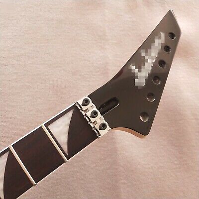 Free Shipping 22 Fret Electric Guitar Neck Canadian Maple Guitar Neck Replacement Nature Color