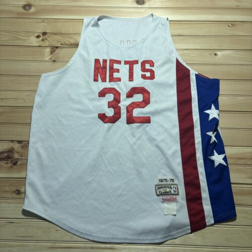 Vintage Hardwood Classics Patrick Ewing Nets NBA Jersey 1975 Vintage Hardwood Classics Patrick Ewing Nets NBA Jersey 1975