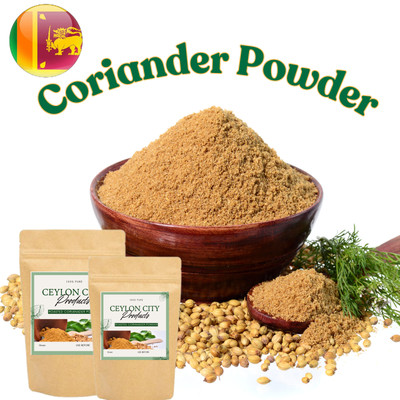 Roasted Ground Powder Coriander seed Organic Ceylon Herbal Drink Tea Natural