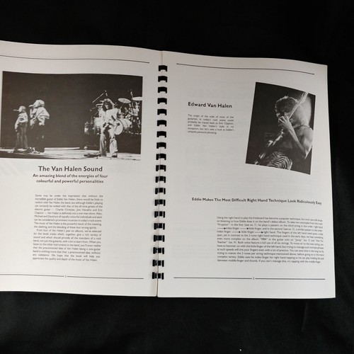 Van Halen Off The Record Song Book Sheet Music