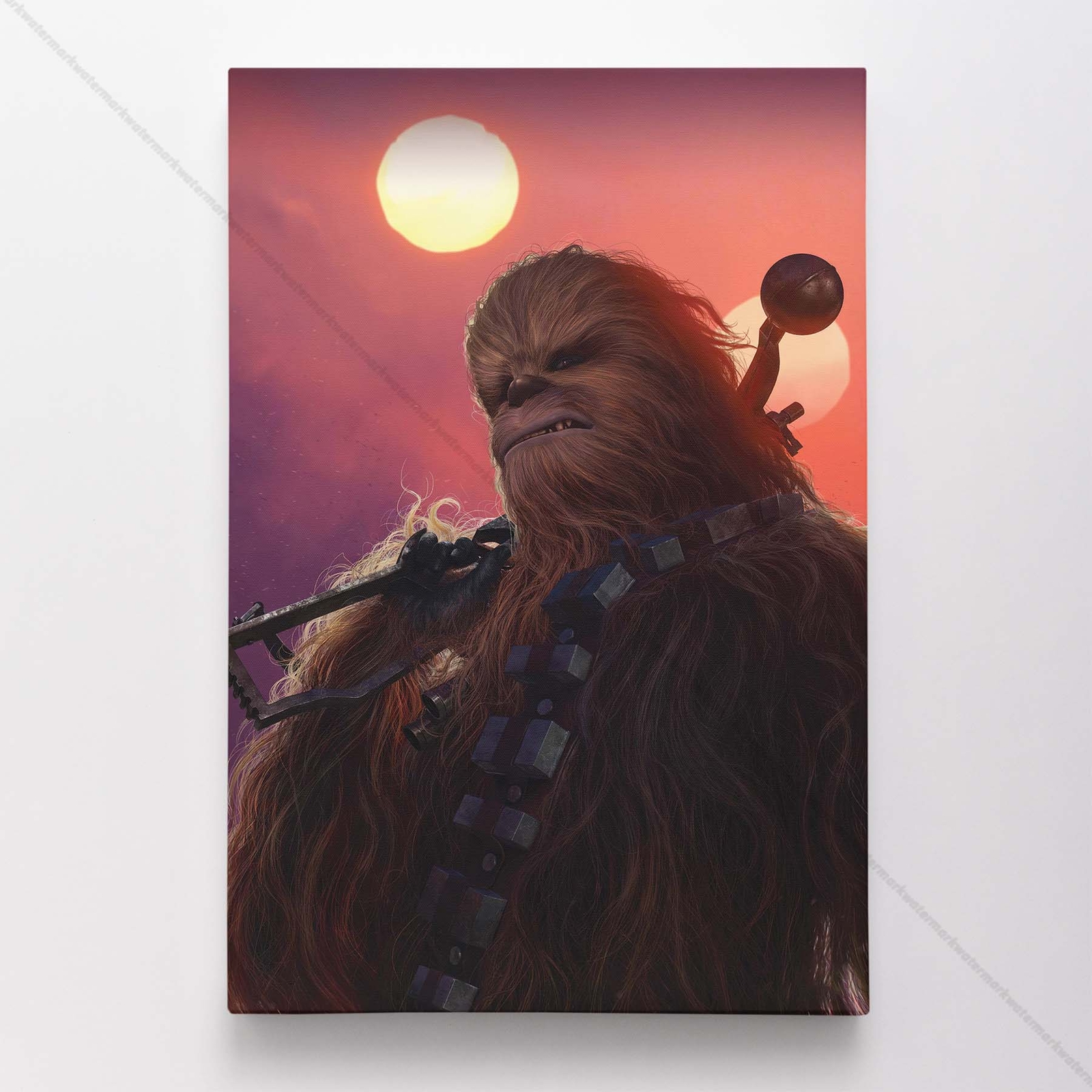 Star Wars Chewbacca Poster Canvas Vol 3 #91 Movie Comic Book Art Print