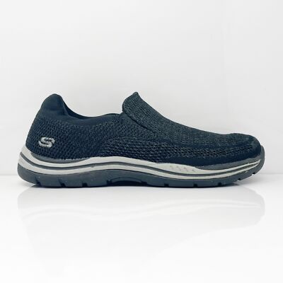 

Skechers Mens Expected Gomel 65086 Черная повседневная обувь Кроссовки Размер 9, Черный, Expected Gomel