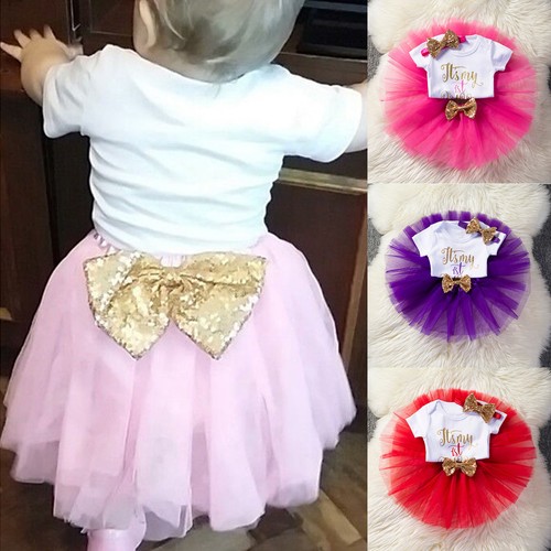 Baby Kleidung Schuhe Accessoires 1 Jahr Geburtstag Party Kleider Kinder Madchen Outfits Sets Tutu Kleid Rock Tops Babyartikel Blog Vr Com Br