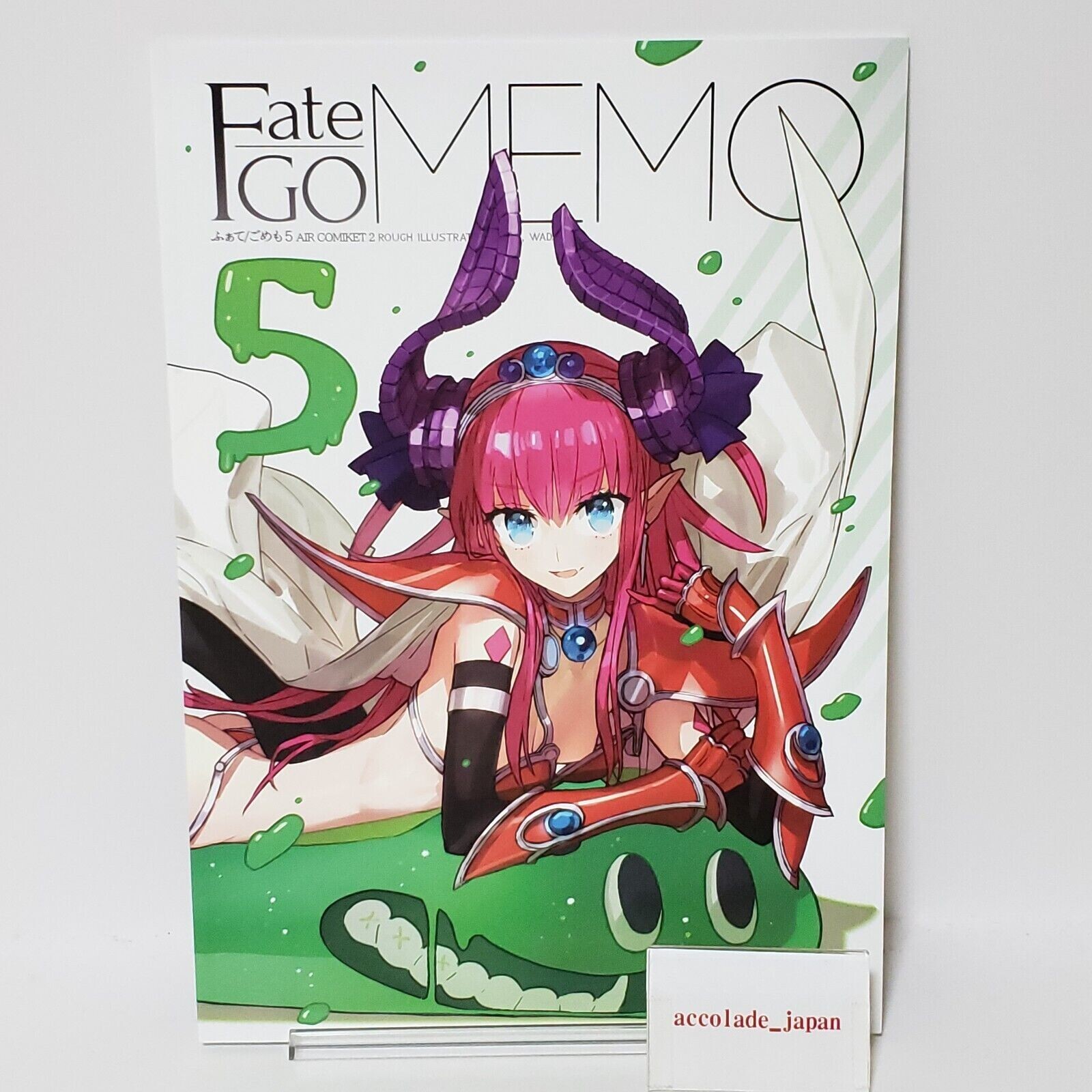 fgo Fate/Grand Order 5th アートブック　画集 Fate/GO Memo 5 Wada Arco Fate/Grand Order Art Book FGO A4