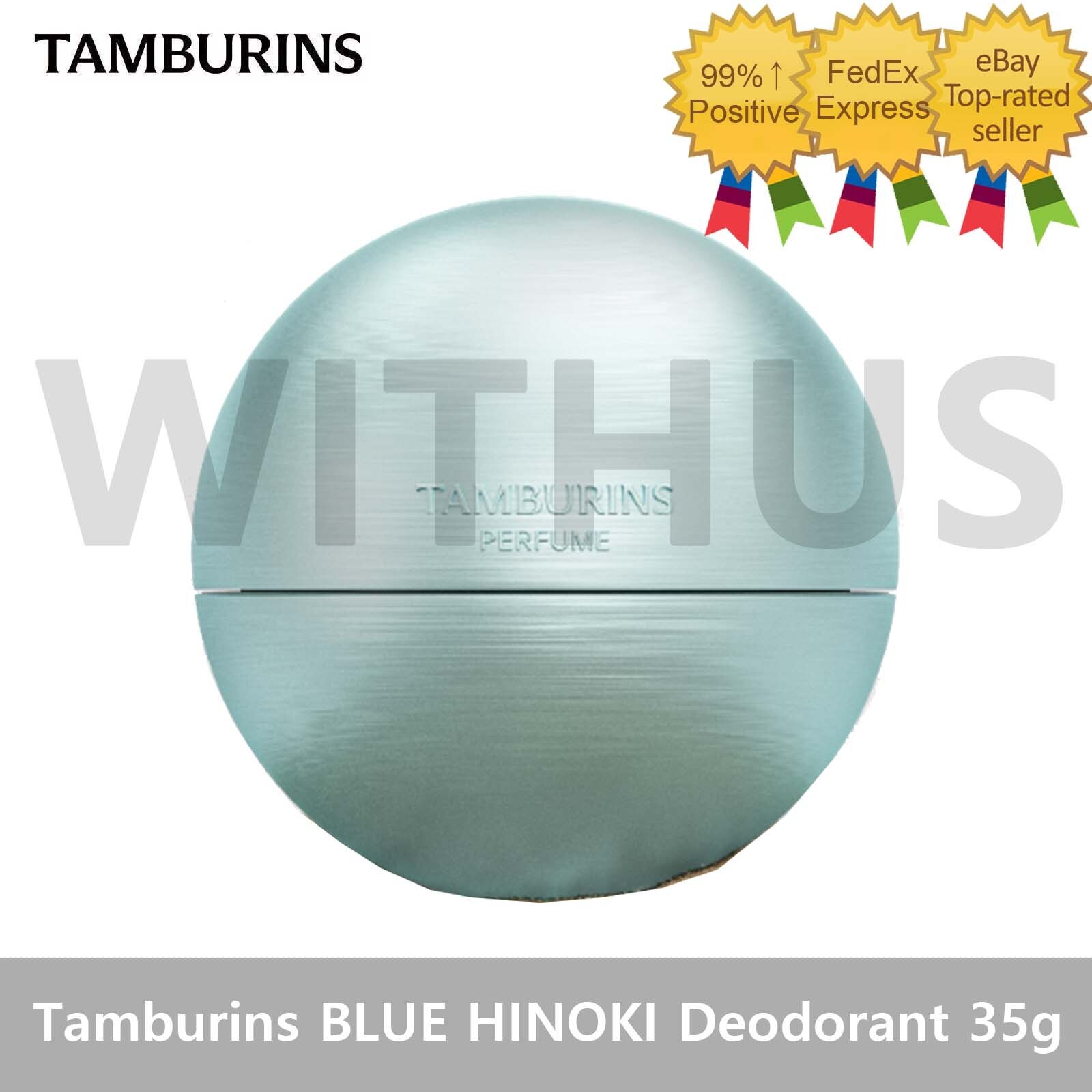 Tamburins BLUE HINOKI Perfume Deodorant 35g /1.23oz Fresh