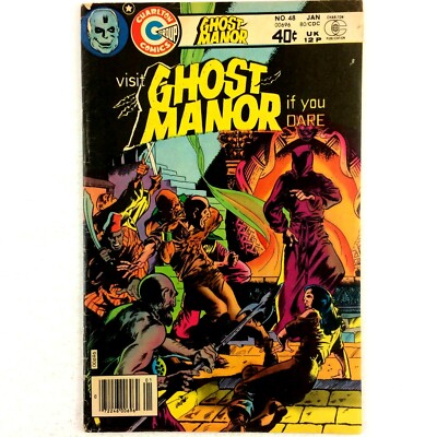 Ghost Manor #48 1980 Charlton VG Vintage Horror Comic Book 