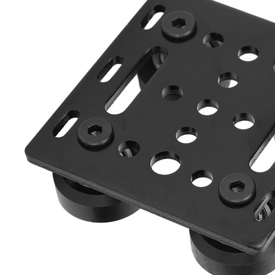 Compact V Type Gantry Plate Black For 3D Printer Standard 2020