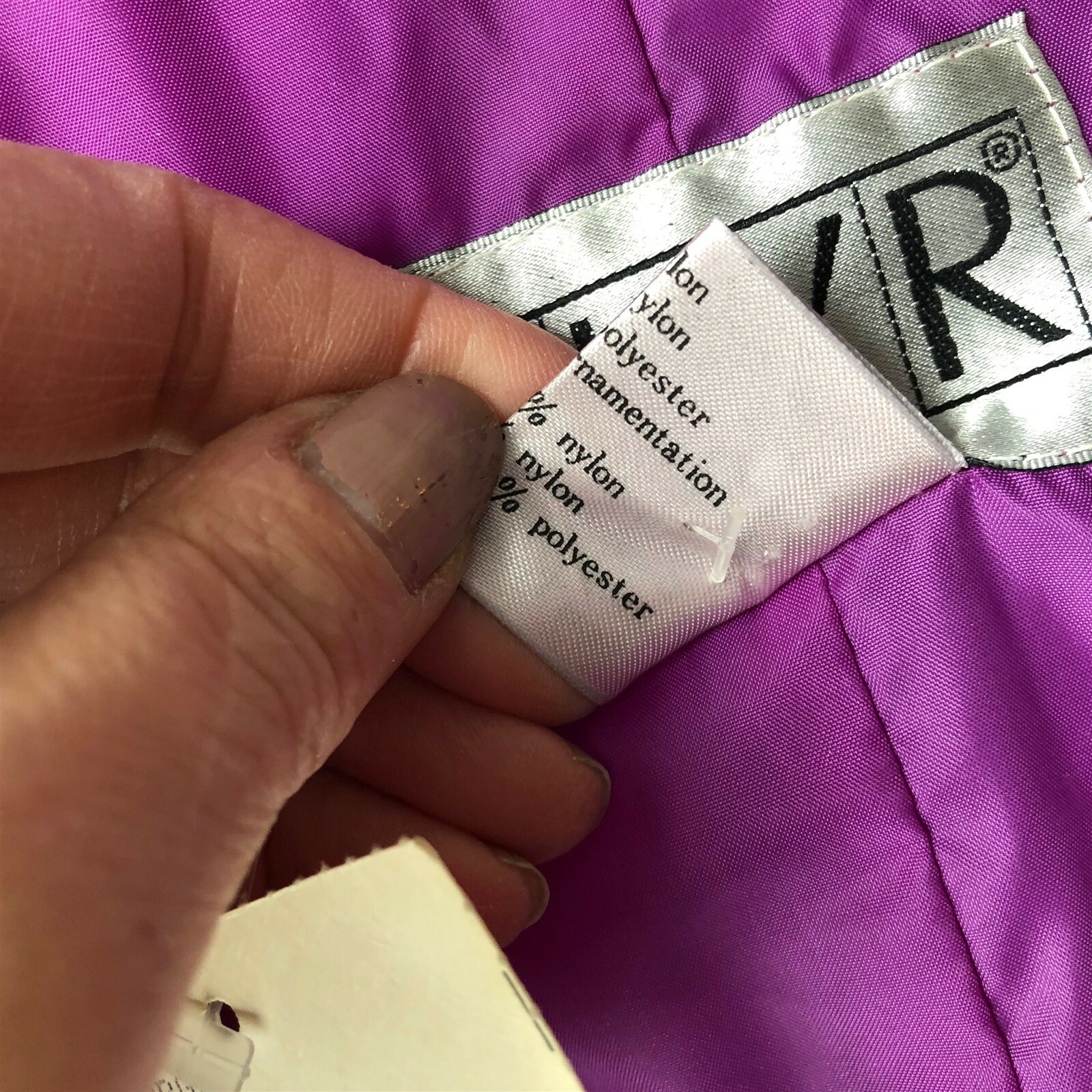 Vintage SKYR ski bib ski pants Stunner Teen 18 purple NEW made in USA