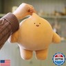 REFAHB 9 inch Cute Penguin Plush Stuffed Animal Body Pillow Fat Cartoon Cylindrical Body Pillows for Kids, Super Soft Hugging Toy Gifts for Bedding, Kids Sleeping Nap Kawaii Pillow