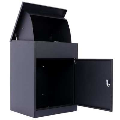 Tzou Package Delivery Box for Outside, Deck Boxes Outdoor Extr...