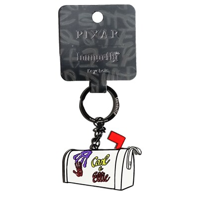 New Disney Pixar UP Carl and Ellie Mailbox 2.5'' Enamel Keychain by Loungefly