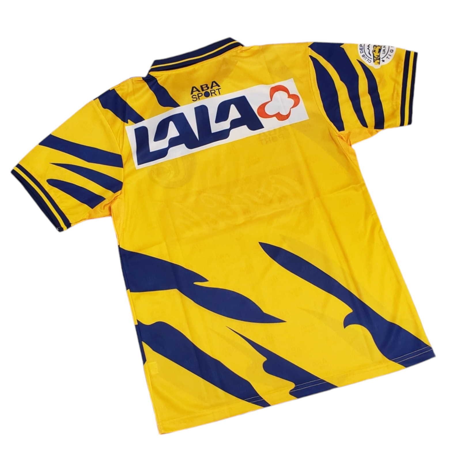 XXL Jersey  Vintage TIGRES UANL HOME  Season 1995/1996  - Yellow - ABA SPORT