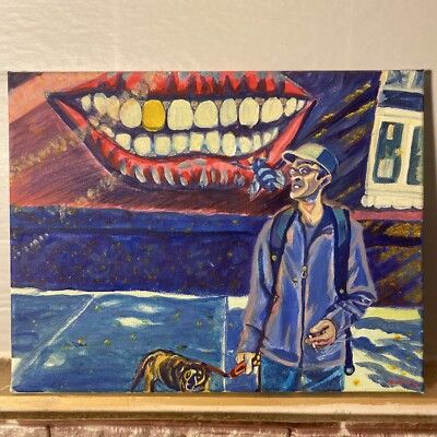  I Don t Know Why   14X11 in. Original Acrylic Painting on Canvas
