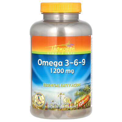 Omega 3-6-9, 1,200 mg, 120 Softgels