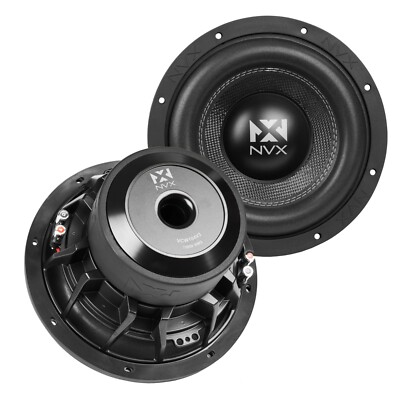 NEW!! NVX 1500 Watt 10" Dual 4 Ohm VC SERIES Car Audio Subwoofer | VCW104