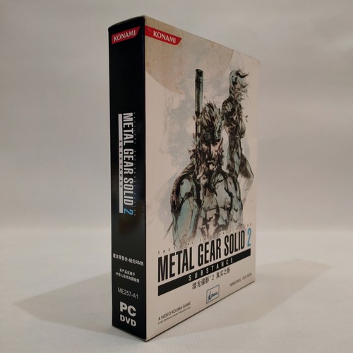 Metal Gear Solid 2-substance - China big box game PC | eBay