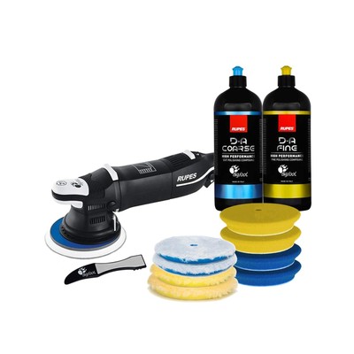 RUPES LHR21 Mark III Dual Action Polisher 21mm orbit (Body Shop Kit)
